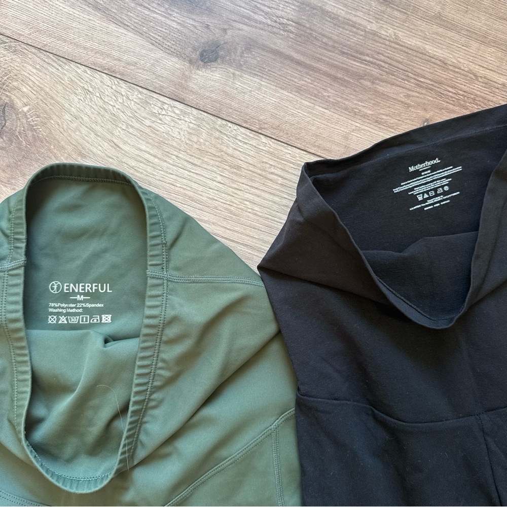 Medium Maternity Bottoms Bundle Lot - image 6